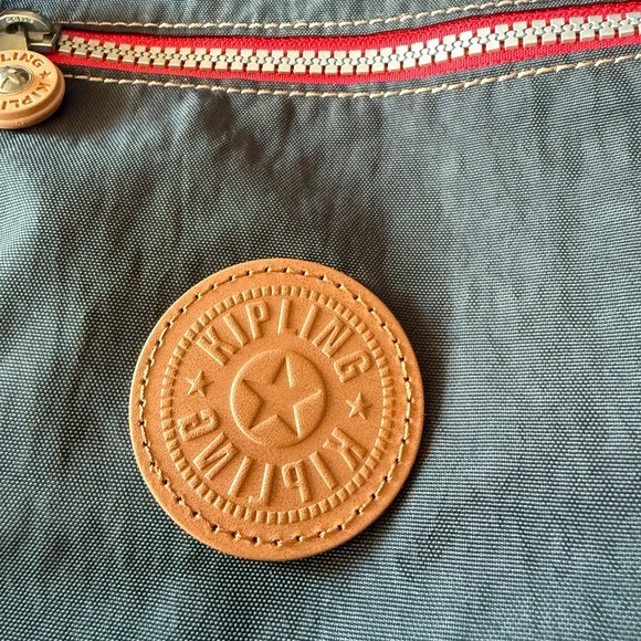 NWOT  Kipling Seoul Small Tablet Backpack  Blue Lightweight School bag cherries - Picture 2 of 8